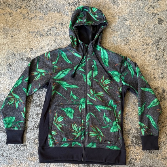 Burton Other - Burton LIMITED EDITION Green Leaf Life Hoodie, Men’s Large, NEW